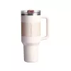 STANLEY Quencher ProTour Flip Straw Tumbler 1,18L šviesiai rožinė termo puodelis su šiaudeliu
