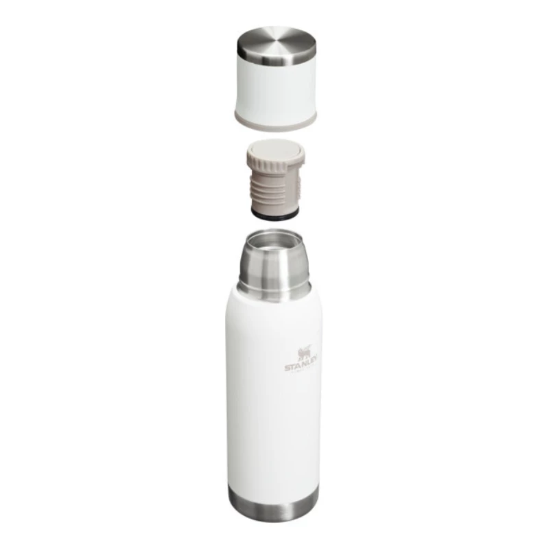 STANLEY Termoss The Adventure To-Go Bottle 0,75 L White