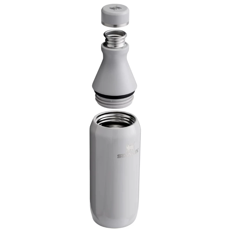 STANLEY „The All Day Slim Bottle“ 0,35 l termosinis butelis, blizgus šviesiai pilkas