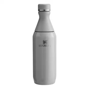 STANLEY „The All Day Slim Bottle“ 0,35 l termosinis butelis, blizgus šviesiai pilkas
