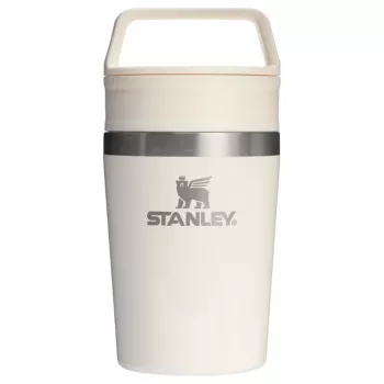 STANLEY The Café-To-Go kelioninis puodelis 0,23L blizgus kreminis