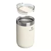 STANLEY The Everyday Camp Mug 0,35L blizgus kreminis emaliuotas plieninis puodelis