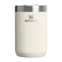 STANLEY The Everyday Camp Mug 0,35L blizgus kreminis emaliuotas plieninis puodelis