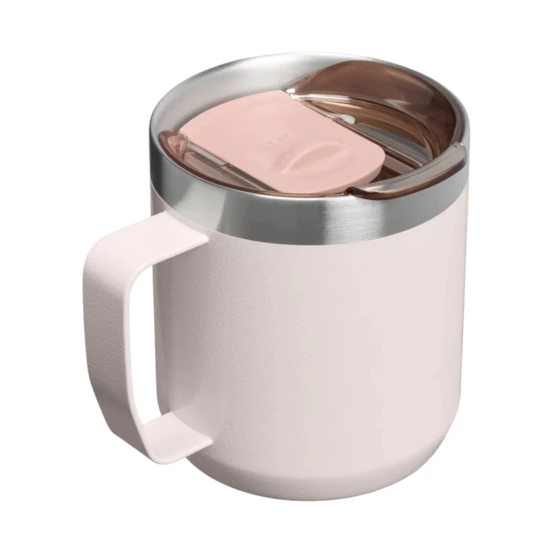 STANLEY The Everyday Camp Mug 0,35 L šviesiai rožinė
