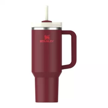 STANLEY The Quencher H2.0 FlowState gertuvė 1,18L su šiaudeliu, tamsiai raudona