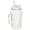 STANLEY The Quencher H2.0 FlowState termosas 1,90L kreminės spalvos su šiaudeliu