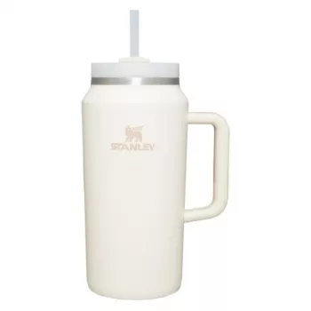 STANLEY The Quencher H2.0 FlowState termosas 1,90L kreminės spalvos su šiaudeliu