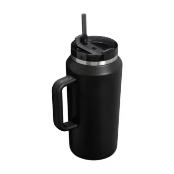 STANLEY The Quencher H2.0 FlowState termosas 1,9L juodas su šiaudeliu