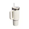 STANLEY The Quencher H2.0 Fluted gėrimų indas 1,18L blizgus kreminis su šiaudeliu