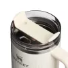 STANLEY The Quencher H2.0 Fluted gėrimų indas 1,18L blizgus kreminis su šiaudeliu