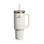 STANLEY The Quencher H2.0 Fluted gėrimų indas 1,18L blizgus kreminis su šiaudeliu