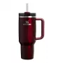 STANLEY The Quencher H2.0 Fluted Tumbler 1,18L Glossy Maroon termosas su šiaudeliu