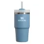 STANLEY The Quencher H2.O FlowState gertuvė 0,59L mėlyna-violetinė su šiaudeliu