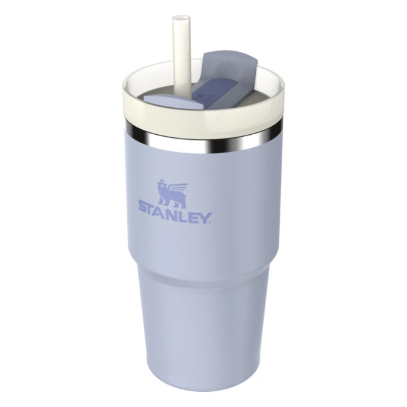 STANLEY The Quencher H2.O FlowState termosas 0,59 l, šviesiai mėlynas, su šiaudeliu