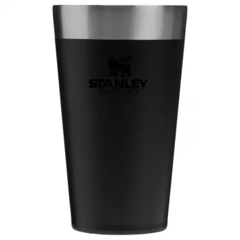 STANLEY The Stacking Tumbler 0,47L alaus bokalas, matinis juodas