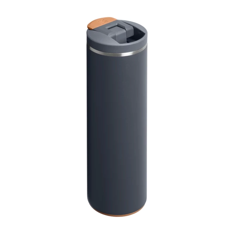 STANLEY The Transit Fliptop Mug 0,47L mėlyna-pilka