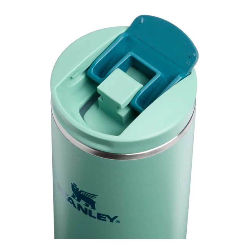 STANLEY The Transit Fliptop Mug 0,47L šviesiai žalia