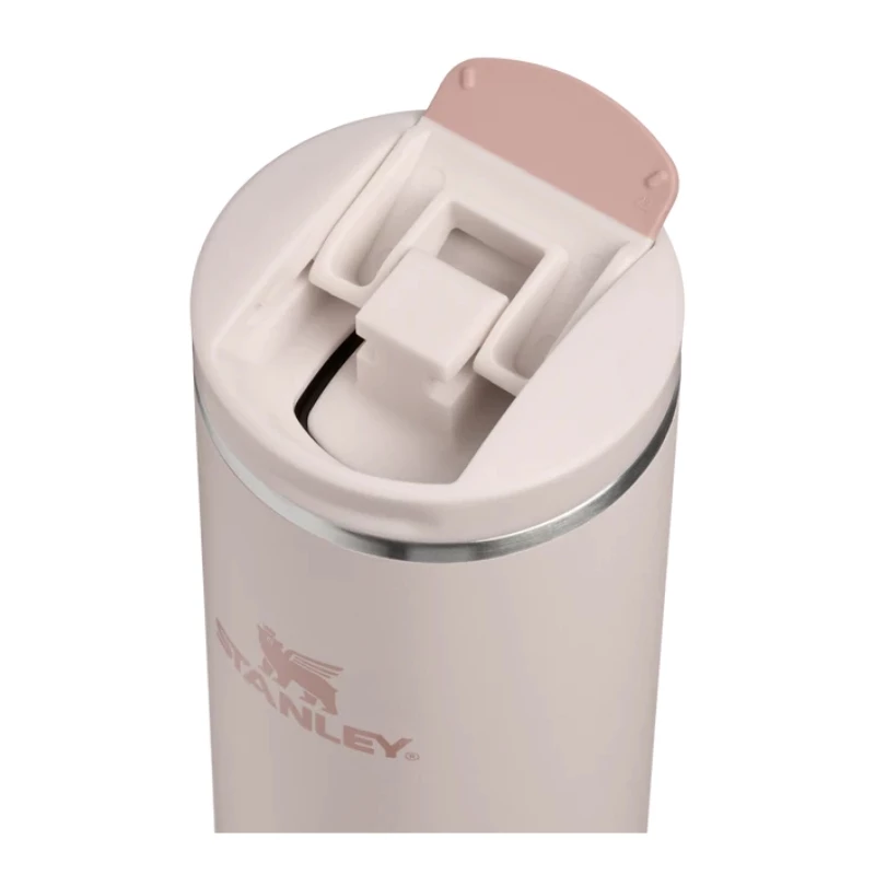 STANLEY The Transit Fliptop Mug 0,47L šviesiai rožinė