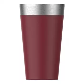 STANLEY Thermoglass The Stacking Tumbler 0,47 l tamsiai raudonas