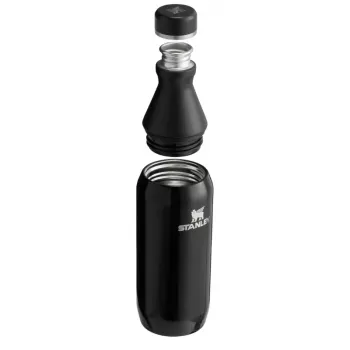 STANLEY Thermos gertuvė The All Day Slim Bottle 0,35L blizgus juodas