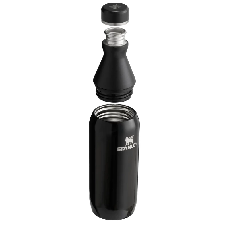 STANLEY Thermos gertuvė The All Day Slim Bottle 0,35L blizgus juodas