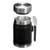 STANLEY Thermos Food The Legendary Food Jar + Spork 0,4L juodas 2.0
