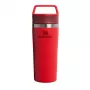STANLEY Thermos Puodelis The Café-To-Go Travel Mug 0,47L Tamsiai Raudonas