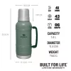 STANLEY Thermos The Artisan terminė 1,4L Forest Green