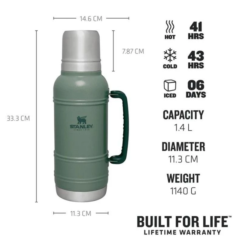 STANLEY Thermos The Artisan terminė 1,4L Forest Green