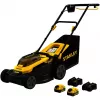 STANLEY V20 Belaidė vejapjovė 36V (2x18V) Juoda/Geltona, 2x 4.0Ah Li-Ion akumuliatoriai