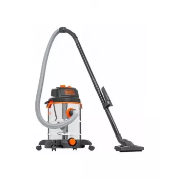 STANLEY šlapias ir sausas siurblys 1600W 230V 30L nerūdijančio plieno bakas