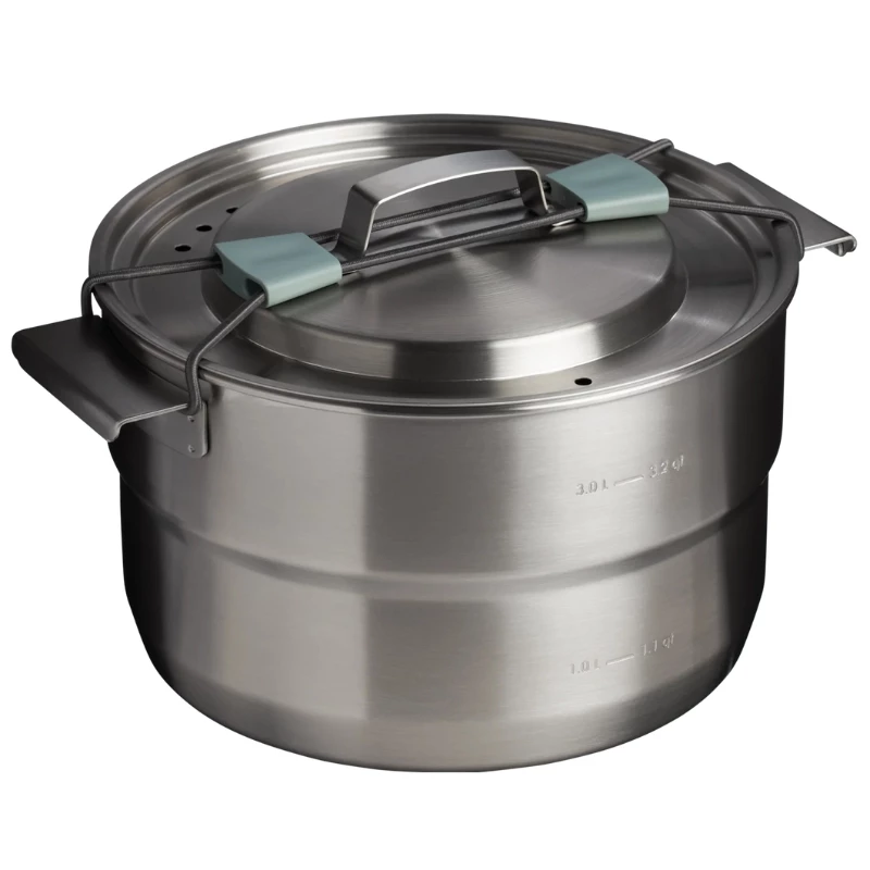 STANLEY Wildfare Core Full Serve 3,78L mėlynai žalias 13 dalių stovyklavimo virimo rinkinys