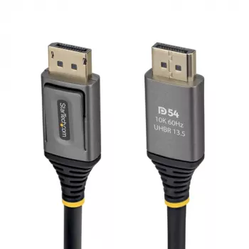 StarTech.com 0.5m DisplayPort 2.1 laidas DP54 - DisplayPort kištukas į DisplayPort kištuką - juoda