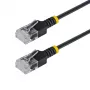 StarTech.com 50cm Ultra Slim Cat6a UTP Patch Cable - RJ-45 Male to RJ-45 Male - Blue