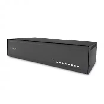 StarTech.com Secure 8-Port KVM Switch – 8 x KVM – Rack Mountable