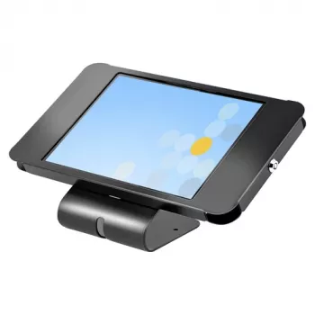 StarTech.com Secure Tablet Stand – apsauginis universalus planšetinio kompiuterio laikiklis iki 10,5 col. planšetėms, rakinamas, K-Slot, VESA, ant stalo ar sienos – SECTBLTPOS2