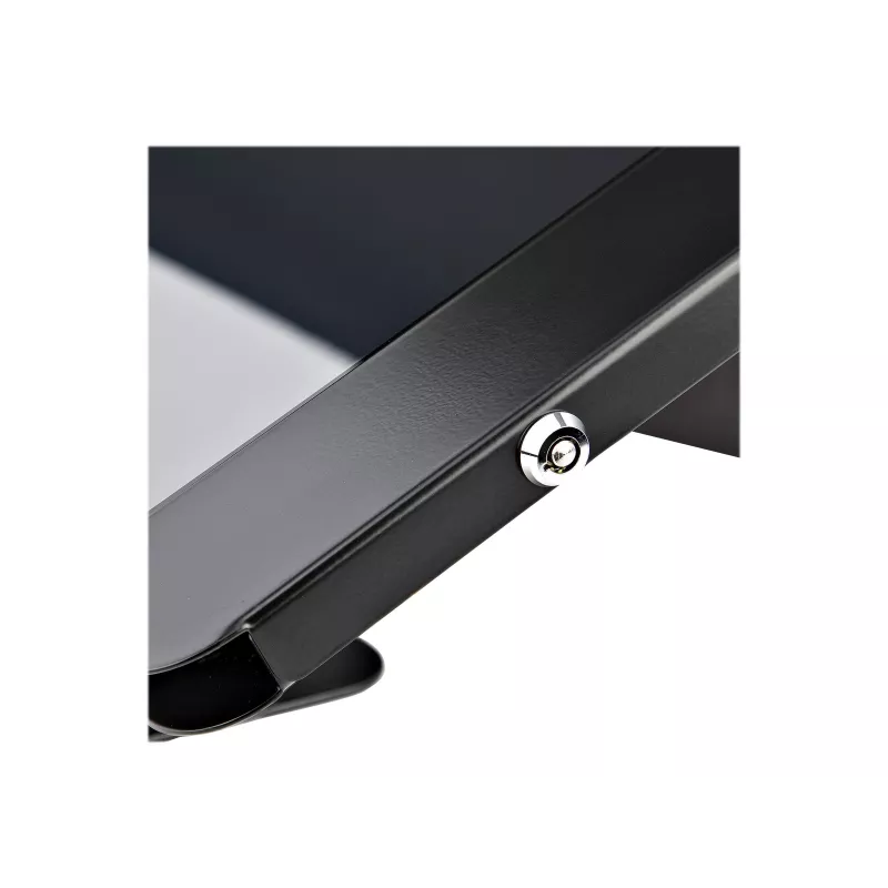 StarTech.com Secure Tablet Stand – apsauginis universalus planšetinio kompiuterio laikiklis iki 10,5 col. planšetėms, rakinamas, K-Slot, VESA, ant stalo ar sienos – SECTBLTPOS2