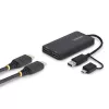 StarTech.com 107B-USB-HDMI-2 USB 3.0 adapteris dviem HDMI ekranams, USB-A/USB-C, 1x 4K30 + 1x 1080p