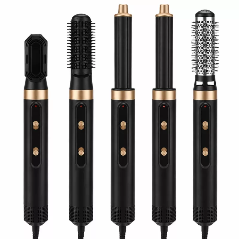 StayBeauty by Extralink M-17934 5-in-1 karšto oro plaukų formuotuvas su jonine technologija, 1000W, 5 priedai, reguliuojama šiluma ir greitis