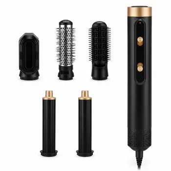 StayBeauty by Extralink M-17934 5-in-1 karšto oro plaukų formuotuvas su jonine technologija, 1000W, 5 priedai, reguliuojama šiluma ir greitis