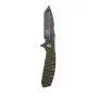 101 INC Stealth Stonewashed Tanto sulankstomas peilis, žalias