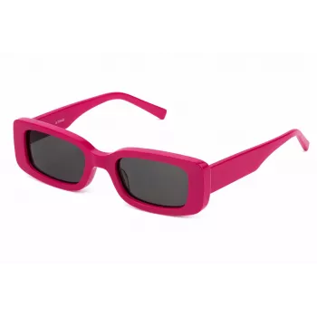STING SST441-5102GF Unisex akiniai - juodas rėmelis, pilki lęšiai, UV400, 51 mm