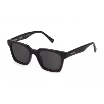 STING SST476-490700 Unisex Akiniai Nuo Saulės 49/21/140 mm Juodi Rūkyti Pilki