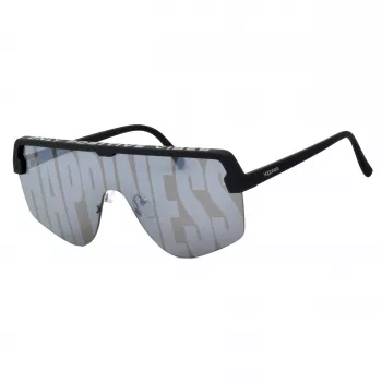 STING Unisex SST341-996AAL akiniai su tamsiai pilku rėmeliu ir pilkais lęšiais 99/01/140 mm