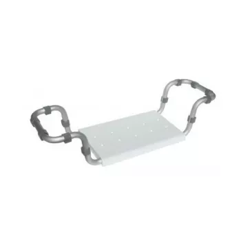 SUNDO kūdikio vonios kėdutė balta/pilka, 7-16 mėn., 13 kg, su prisiurbtukais, be BPA