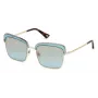 WEB EYEWEAR Moteriški akiniai nuo saulės WE0219-84W (55/19/140 mm) Havana Brown Cat Eye