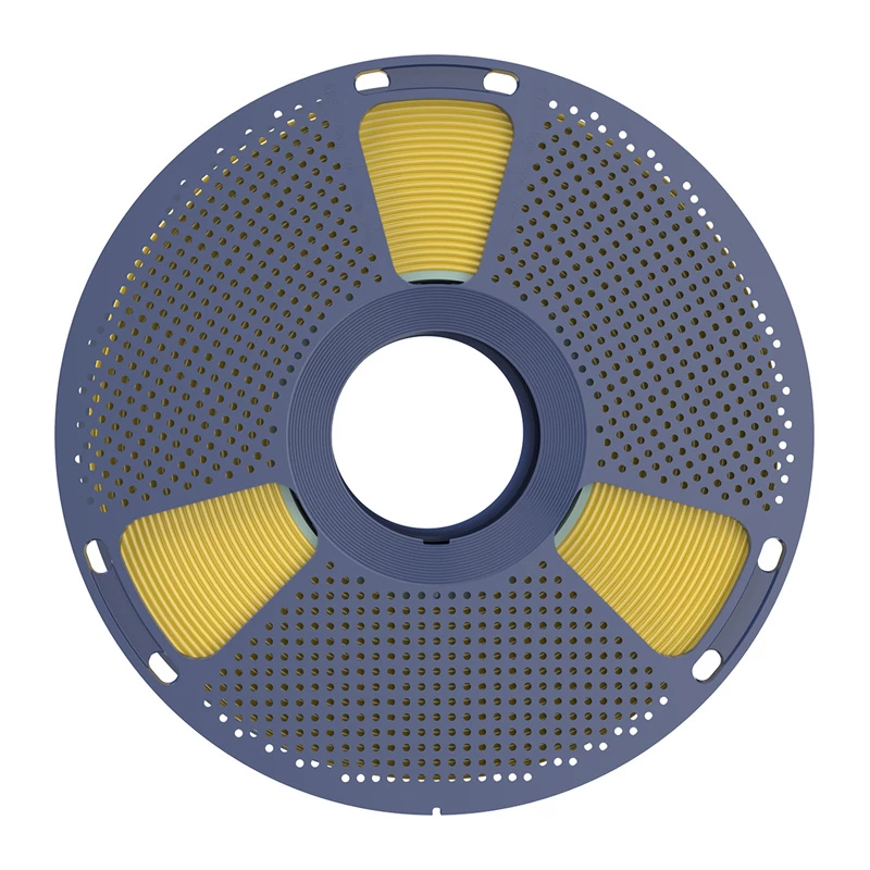 SUNLU PLA+ High-Speed 3D spausdinimo filamentas, geltonas, 1,75 mm, 1 kg