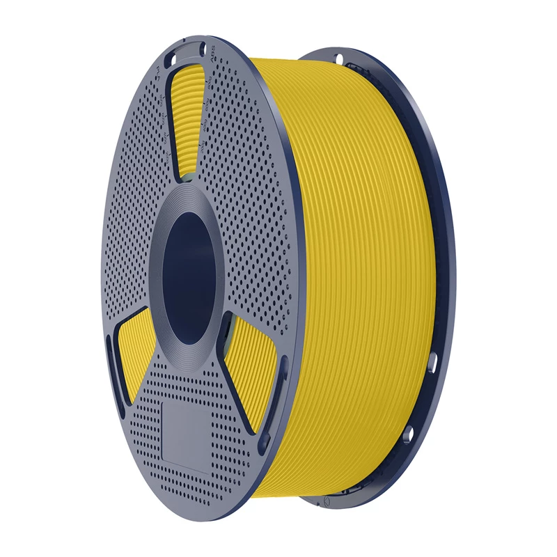 SUNLU PLA+ High-Speed 3D spausdinimo filamentas, geltonas, 1,75 mm, 1 kg