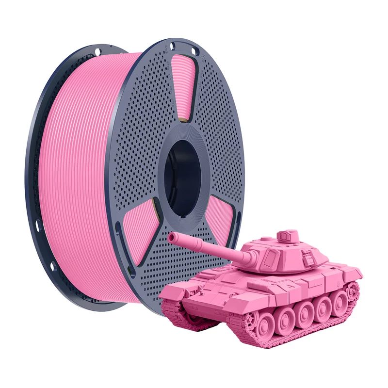 SUNLU PLA+ High-Speed Pink 3D spausdinimo gija 1.75mm 1kg