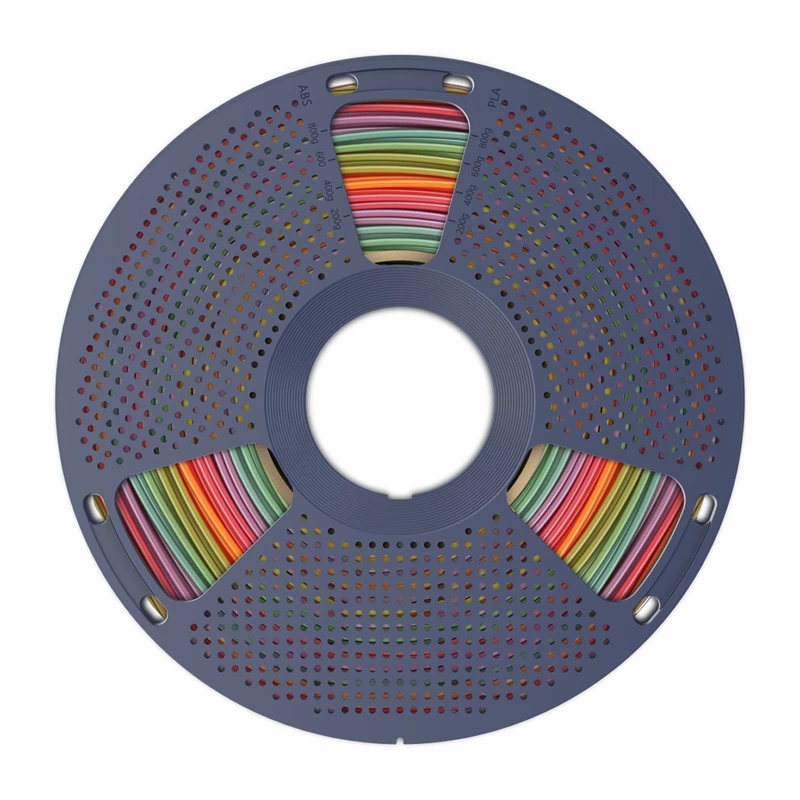 SUNLU PLA R 01 Rainbow PLA Filament 1.75mm 1kg 3D spausdintuvo filamentas